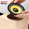 Facmogu 6.5in Speaker Boxes & Enclosures, Car Box Speaker Cabinets with Sound-Absorbing Cotton & Speaker Terminal Cup, Speaker Box for Great Sound Quality for Home & Vehicle view 4