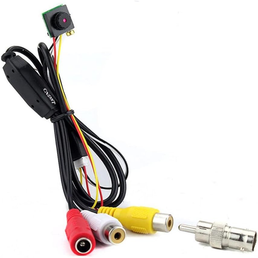 CNDST CCTV Hd Mini Security Camera HD 1000TVL 3.6mm 90degree Small Portable Camera Mini Surveillance Camera(DST-CM12p1)