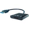 Connekt Gear USB 3 to HDMI Adapter A Male to HDMI Female view 1