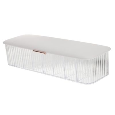 Parliky Cable Hider Box Cord Organizer Storage Multi-Grid Cable Management Box