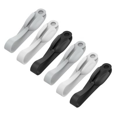 6pcs Headphone Cord Organizer Adhesive Cable Holders for Desk Office Kitchen and Home Wire Management Clips for Charging and Power Cords