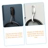 6pcs Headphone Cord Organizer Adhesive Cable Holders for Desk Office Kitchen and Home Wire Management Clips for Charging and Power Cords view 2
