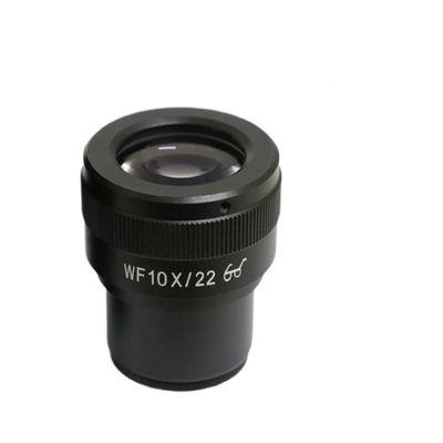 JUIYU Microscope Accessories Kit WF10X 22mm Adjustable Ocular Lens Wide Field 30mm Metallographic Stereo Microscope Accessories Eyepieces Microscope Slides (Color : 1 Piece Eyepiece with Reticle)