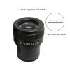 JUIYU Microscope Accessories Kit WF10X 22mm Adjustable Ocular Lens Wide Field 30mm Metallographic Stereo Microscope Accessories Eyepieces Microscope Slides (Color : 1 Piece Eyepiece with Reticle) view 2