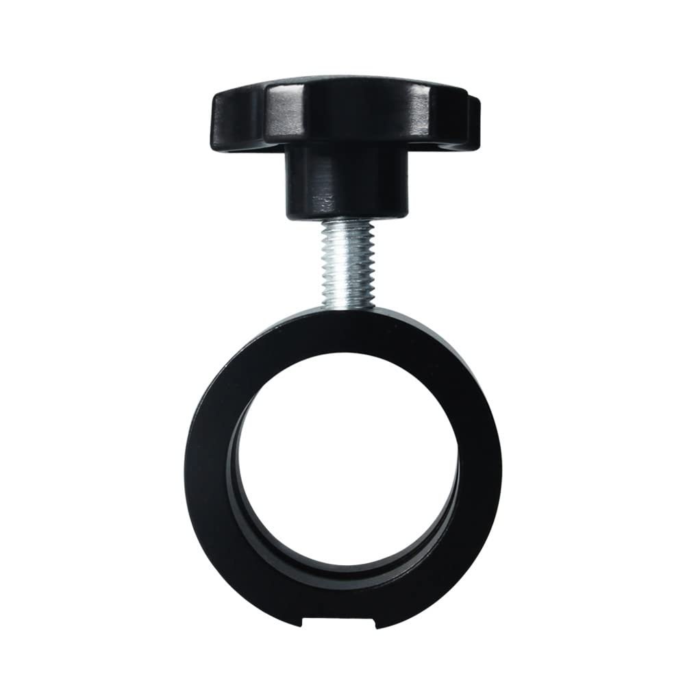 JUIYU Microscope Accessories Kit 32mm Industry Stereo Microscope Limit Fix Position Ring Mounting Interface Holder Metal Column Pillar with Screw Preventing Slid Microscope Slides