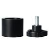 JUIYU Microscope Accessories Kit 32mm Industry Stereo Microscope Limit Fix Position Ring Mounting Interface Holder Metal Column Pillar with Screw Preventing Slid Microscope Slides view 3