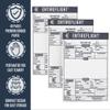 EntireFlight VFR Notepad for Pilot kneeboard - Accessories for Flight Bag | Great Addition to The Aviation Knee Board | Great Pilot Gifts for Students & CFIs view 2