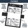 EntireFlight VFR Notepad for Pilot kneeboard - Accessories for Flight Bag | Great Addition to The Aviation Knee Board | Great Pilot Gifts for Students & CFIs view 3