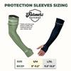 FARMER'S DEFENSE Sleeves | UV Cooling Sleeves for Sun Protection | Premium Anti-Scratch Arm Guard Sleeve for Skin - for Gardening Harvesting Sports Outdoors | Unisex | Green Brush Camo - XS view 4