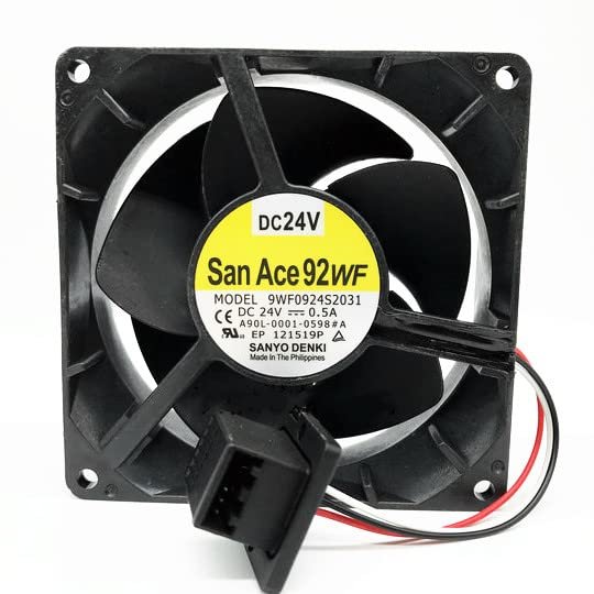 9WF0924S2031 Fan A90L-0001-0598# A 24V 0.5A Fanuc Fan