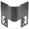 Panduit - WGIBRC2BL - Panduit Cable Bend Radius - Cable Bend Radius - Black Powder Coat - 1 view 1