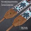 Padwa Lifestyle Camera Strap Set - 2" Wide Pure Cotton Jacquard Embroidery Woven Camera Straps for Photographers view 3