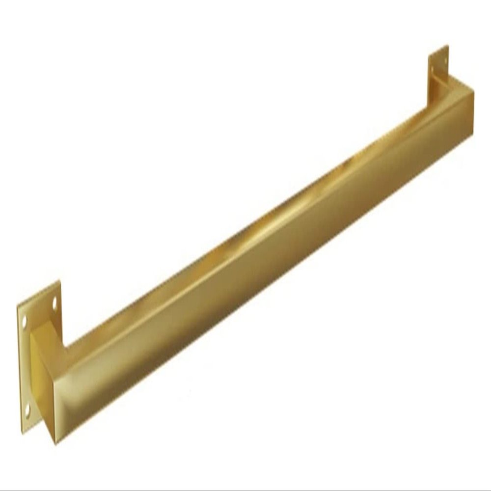 ALDEPO Grab Bars Wall Mount Indoor Stairs Handrail with Complete Kit, 3/5/7/10/12 Foot, Gold Square Barrier-Free Grab Bar for Elderly Disabled Kids, Made to Measure/4M (Color : 0.7m)
