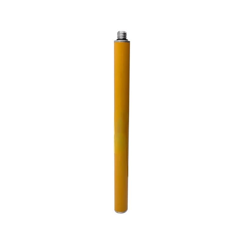 5pcs Aluminum 30cm Length With White Logo Surveying Pole Antenna Extend Section For GPS + 5/8 x 11 Thread Both Ends