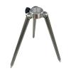Mini Tripod For Prism Pole Surveying Instrument Aluminum Stainless Steel Material Holder 25mm Diameter 23cm Length Stand view 1
