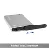 NexStar 6G, 2.5 SATA III to USB 3.2 Gen1 External SSD/HDD Enclosure, ID: Silver view 4