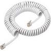 S60067 White Handset Cord 12 Feet for Landline Phone view 1