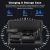 GODOX 2025 Latest Model Movelink Mini LT Kit Wireless Microphone System, 2.4GHz Lavalier Mic 100m(328ft.) Range with Charging Case for iPhone, Camera, Vlogger, Youtuber, Interviewer(White) view 4