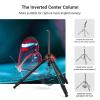 BundleSmallRig T-10 Camera Tripod, 68" Foldable Aluminum Tripod & Monopod and CH20 Video Head with Leveling Base view 3