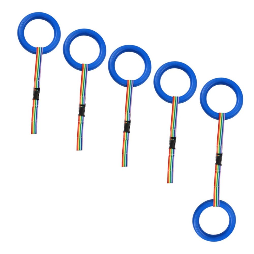 GANAZONO Preschool Boys and Girls Walking Rope 6pcs Anti-lost Traction Rope Bright Handles Safe Outdoor Walking Leash