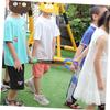 GANAZONO Preschool Boys and Girls Walking Rope 6pcs Anti-lost Traction Rope Bright Handles Safe Outdoor Walking Leash view 3
