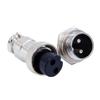 10pcs GX16 Connector 2 Pin Panel Mount Straight Plug and Socket view 1