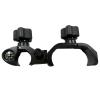 CHC320 Clamp For GPS Mount Range Pole Cradle Bracket Collector Bracket For CHCNAV With Compass Open holder view 1