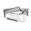 kwmobile Dust Cover Compatible with HP DeskJet 2755e / DeskJet 2720e / 2710e / 2820e / 2721e - Printer Case - Fabric Protector Cover - Light Grey view 1
