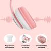 Cat Ear Bluetooth Headphones, LED Light Up Bluetooth Foldable Wireless Over Ear Headphones with Microphone and Volume Control for iOS, Android, Smartphones, Laptop, PC, TV view 4