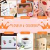 100 Cute Sweets Stickers - Sweet Treats Candy, Ice Cream Donuts Cupcake Stickers - Waterproof Vinyl Decals for Laptop, Water Bottle, Skateboard, Luggage, Party Decoration, Craft view 3