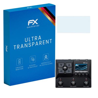 atFoliX Screen Protection Film compatible with Zoom G2 Four Screen Protector, ultra-clear FX Protective Film (3X)