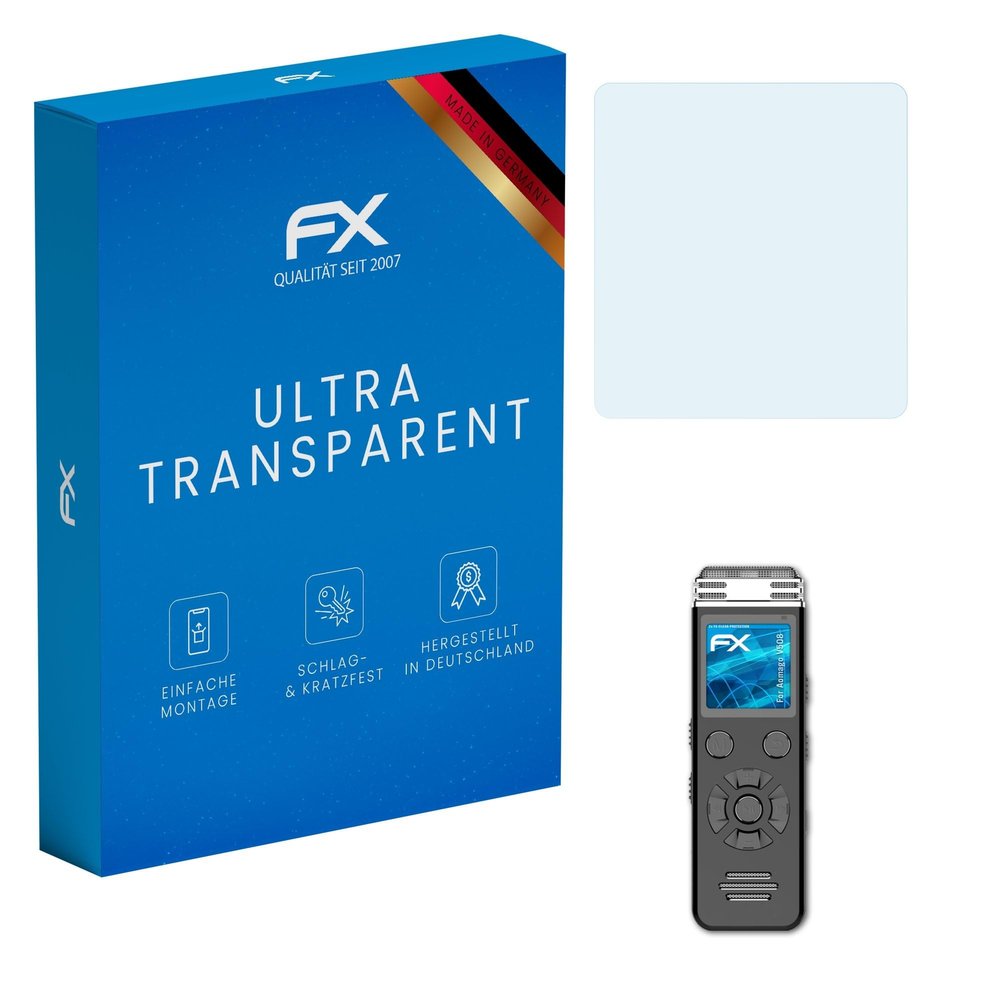 atFoliX Screen Protection Film compatible with Aomago V508 Screen Protector, ultra-clear FX Protective Film (2X)