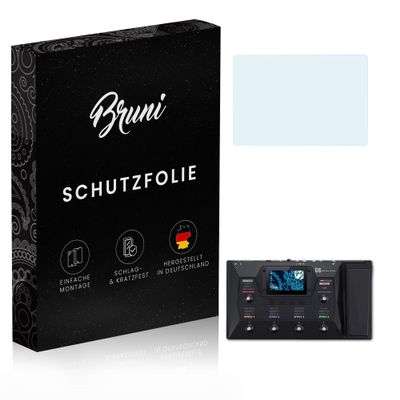 Bruni Screen Protector compatible with Zoom G6 Protector Film, crystal clear Protective Film (2X)