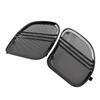 BID4ZE Tri-Line Fairing Mesh Front Speaker Grills Cover Trim For Harley Touring Road Glide 2015-2023,Gloss Black view 1