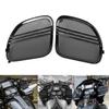 BID4ZE Tri-Line Fairing Mesh Front Speaker Grills Cover Trim For Harley Touring Road Glide 2015-2023,Gloss Black view 2