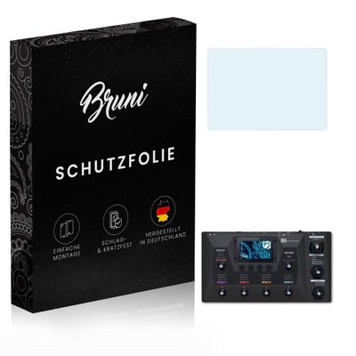 Bruni Screen Protector compatible with Zoom B6 Protector Film, crystal clear Protective Film (2X)