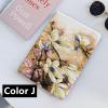 Floral Pattern Case Compatible with iPad 10th Generation 2022 10.9 inch Case with Pencil Holder Soft TPU Protective Stand Back Cover Cute Flower Cover Auto Wake Sleep (Color J) view 2
