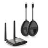 HDMI Wireless Transmitter*2 and Receiver 4K, USB C & HDMI Dual Transmit Ports, VGA Dual Screens, 2.4/5Ghz Streaming Smooth Video/Audio for Mac, Cable Box, Samsung Phone, Netflix, 165FT view 1