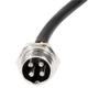 10pcs GX16 Connector 4Pin Socket Cable Male Head Plug Aviation Electrical Cable 1M view 2