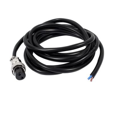 GX16 Female 2Pin Cable Cordset Plug with 1M Cable Aviation