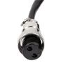 GX16 Female 2Pin Cable Cordset Plug with 1M Cable Aviation view 2