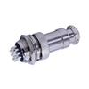 10pcs GX16 Connector 10 Pin Aviation Plug Socket Straight view 3