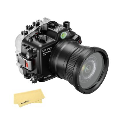 Seafrogs Underwater Housing for Sony A7R V Sony a7r5 [40M/130FT] Waterproof Diving Case for Sony Alpha 7R IV + FE 28-70mm F3.5-5.6, FE 16-35mm F4 ZA OSS Lenses