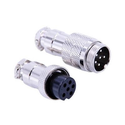 10pcs GX16 Connector 6 Pin Power Male Female Straight Wire Connector