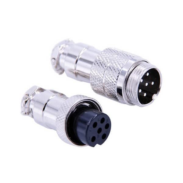 10pcs GX16 Connector 6 Pin Power Male Female Straight Wire Connector
