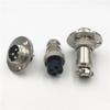 10pcs GX16 Connector 4 Pin Round Aviation Connector Male 3 Holes Flange Mount Socket and Straight Plug view 1
