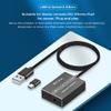 HDMI Splitter 1 in 4 Out, USB to Optical Spdif Toslink & 3.5mm Audio Adapter Converter view 3