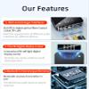 PONYBRO Bluetooth 5.0 Audio Receiver Transmitter 2 in 1 with Remote, Bluetooth Hi-Fi Audio Adapter with 3.5mmRCA,COAXIAL,Optical,NFC,Aptx-LL for Home and Car Stereo, AV Receiver or Amplifier view 2