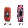 C2D JOY Elastic Nylon Strap compatible with Garmin vivofit Jr 1/2 Bands Replacement with Case for Kids-Black view 2