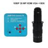 JUIYU Microscope Accessories Kit Lndustrial Video Microscope Camera 48MP/38MP/13MP HDMI USB for Digital Microscope Slides (Color : 3860 with 180X Len) view 2